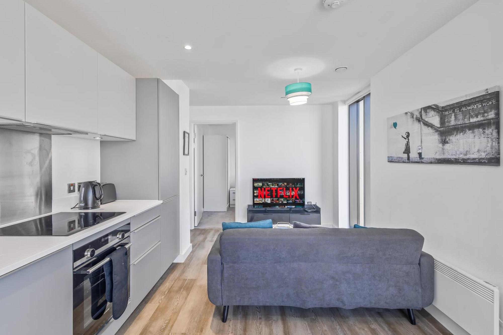 Luxury 2 Bedroom Apartment, On Broad Street! Бирмингем Экстерьер фото